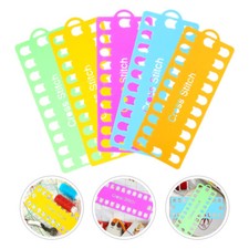 5 PCS Thread Holder Random color Floss Organizer for Embroidery and Cross Stitch