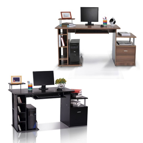Wood computer desk laptop - wood,