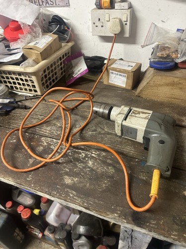 Vintage drill power tool - vintage,