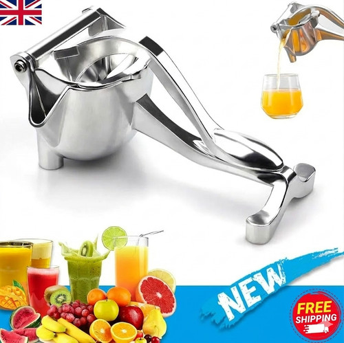 Aluminum alloy manual juicer - aluminum,