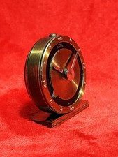 CYMA AMIC Vintage Desk/Travel Alarm Clock - Tactile Design Heritage Swiss Made