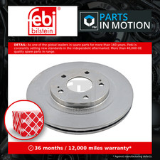 2x Brake Discs Pair Vented