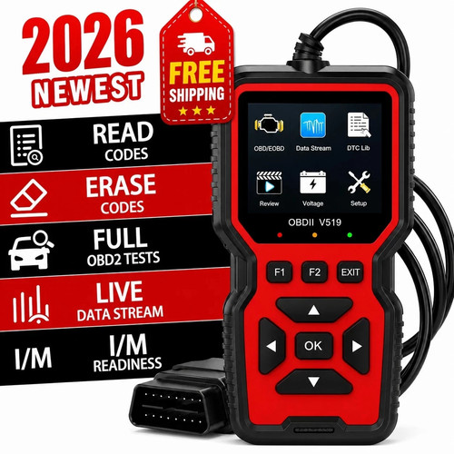 2026 v519 obd2 scanner - scanner, car