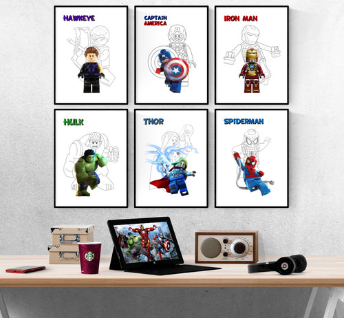 Marvel avengers lego superhero - marvel,