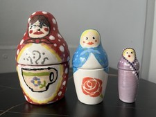 Hand Painted Ceramic Russian