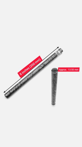 Damascus steel round rod - round,