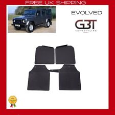 For Land Rover Defender 110 130 Wide Mudguards Mud Flaps Splash Guards UK SELLER