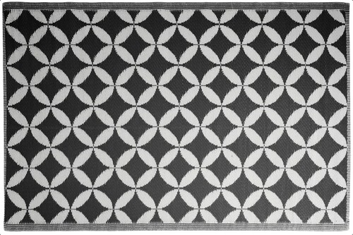 Black white circles - white, outdoor