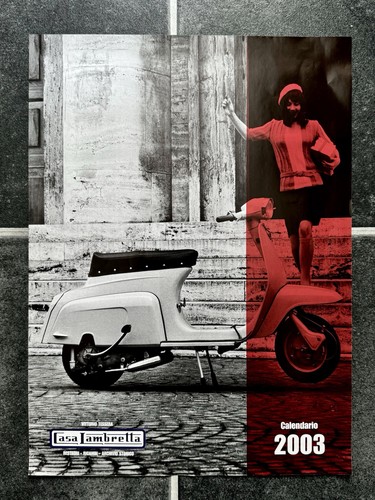 Vintage lambretta calendar - vintage,