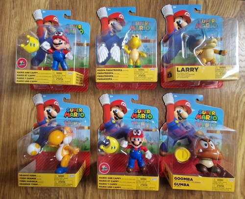 Super mario figures set - super,