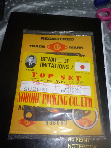 Japanese top end - gasket, kit