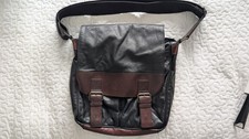 John Rocha Mens Leather Bag