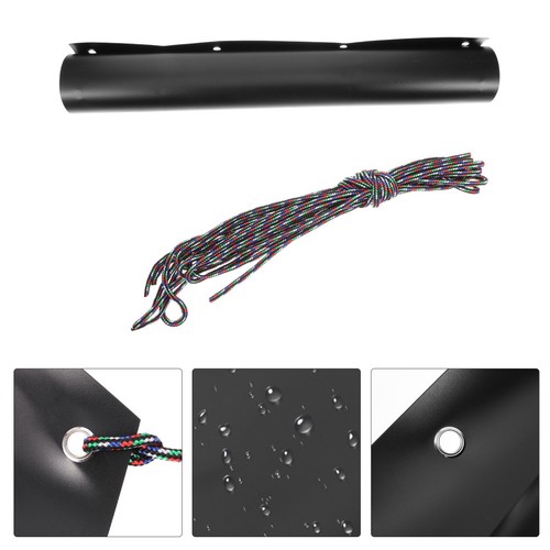 Reusable black plastic deer - reusable,