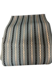 Traditional Japanese Kimono Obi Belt Blue Unbranded New Striped Pattern