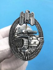 German Armored Tank Enamel Pins WW2 Military Brooches Metal Medal Eagle