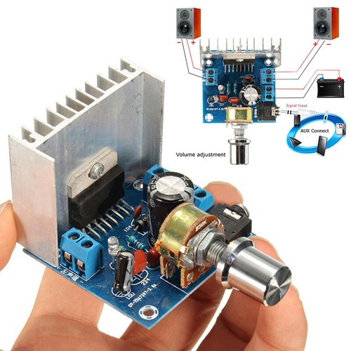 12v tda7297 dual - tda7297, channel