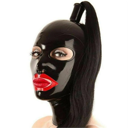 Black latex rubber single - latex,