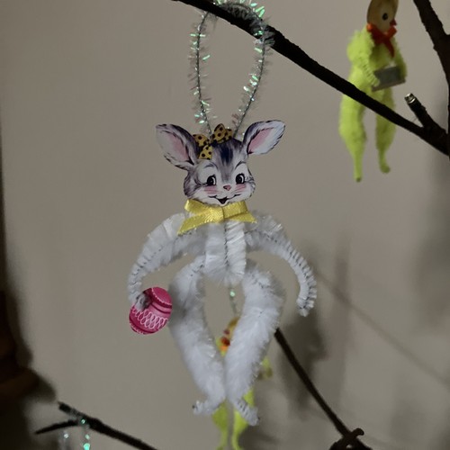 Chenille vintage style easter - vintage,