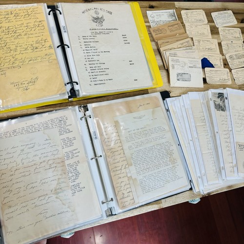 Ww2 letters home large lot - ww2,