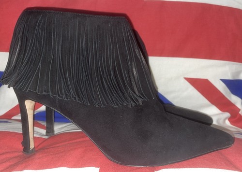Ladies size black - ladies, suede