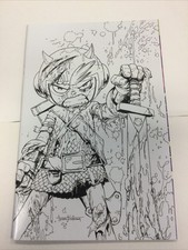 Quested #1 Virgin Sketch Variant Battle Damage Tyler Kirkham Exclusive Comic