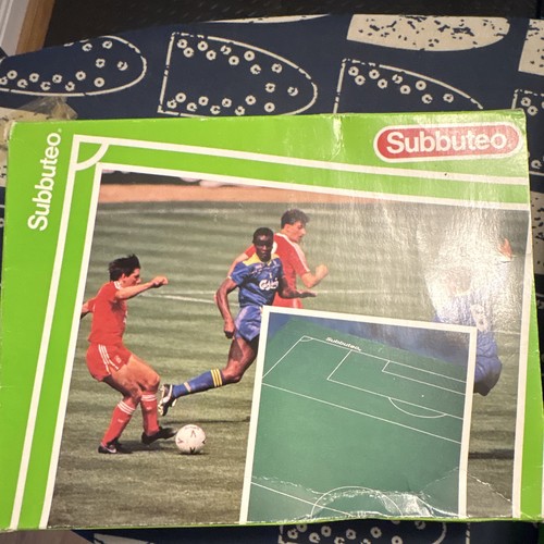 Subbuteo football pitch mat - football,