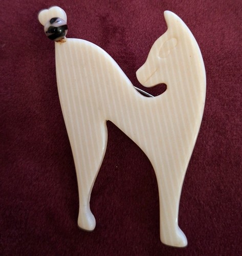 Lea stein genuine brooch - lea,