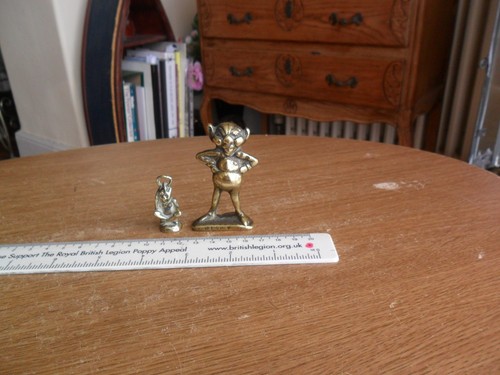 Vintage solid brass pisky - vintage,