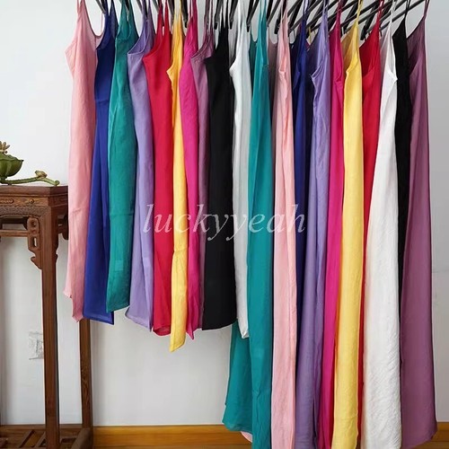 Ladies cotton silk full slip - silk,