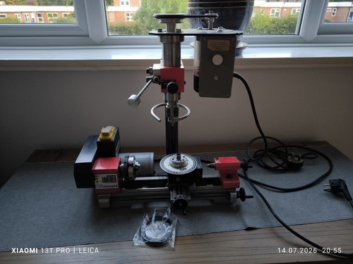 Emco unimat metal lathe with - 4,