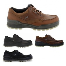 Ecco Mens Shoes Track 25 Low GTX 831714 Lace-up Low-Profile Shoes Leather