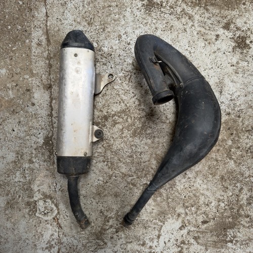 Yamaha yz125 exhaust header - yamaha,