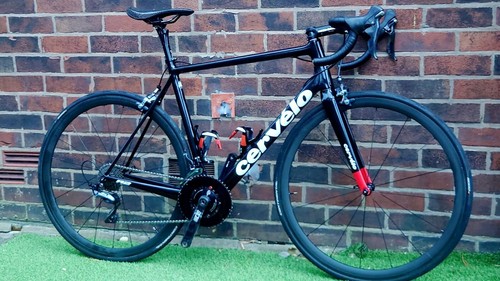Cervelo large carbon road bike - road,