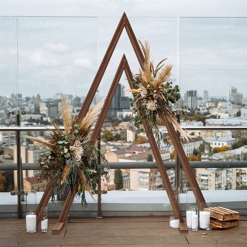 Large small wooden wedding - 2x,