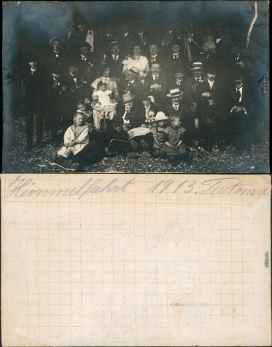 Postcard people group - postcard,