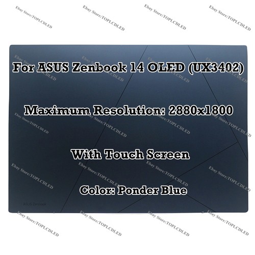 Asus zenbook 14 - 14, oled
