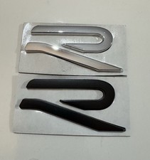 Mk8 Golf R Rear Boot Badge R