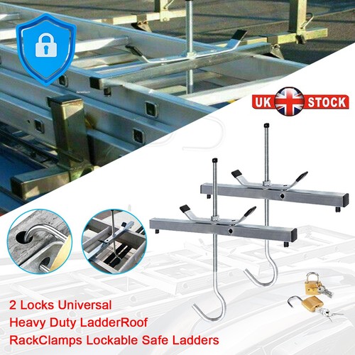 Pair roof rack ladder clampa - pair,