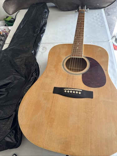 Vintage acoustic guitar - guitar, hohner
