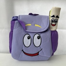 Dora The Explorer Purple Backpack With Map Rescue Bag
