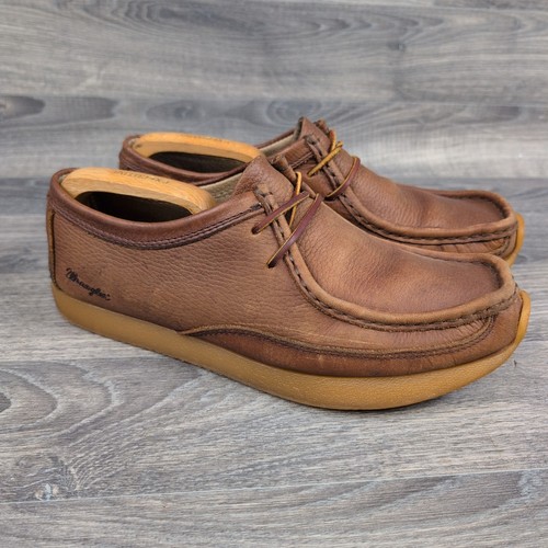 Vintage wrangler leather shoes - wrangler,