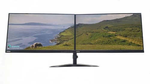 Lenovo 2x24 dual pc - 2x24", hd