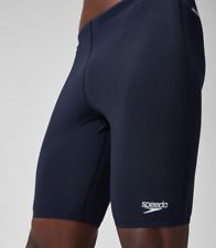 Speedo Men's Eco Endurance+ Jammer Swimsuit Swimming Costume Shorts Navy BNWT