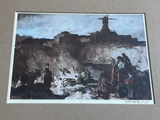 Sir William Russell Flint - nomads' rendezvous print signed in pencil - Rare !