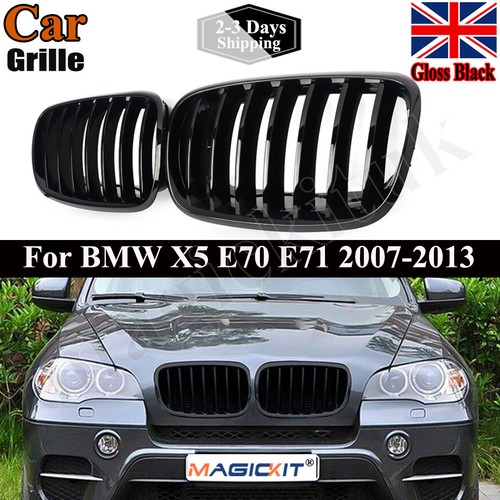 Pair glossy black front sport - pair,