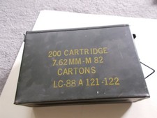 Vintage Metal  AMMO BOX