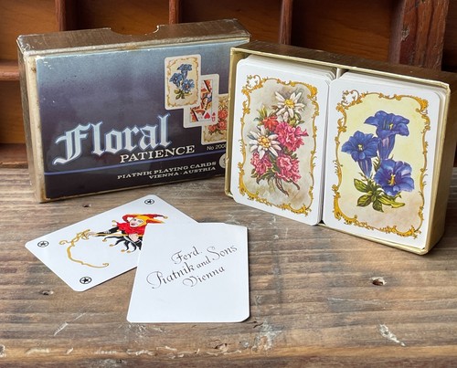 Floral flowers patience poker - floral,