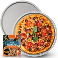 2pk Pizza Baking Tray 13 Inch