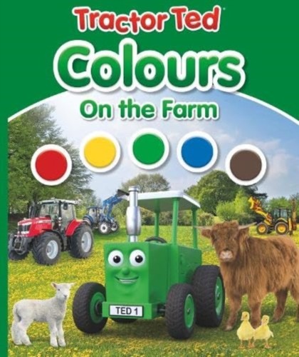 Tractor ted colours the - ted, on