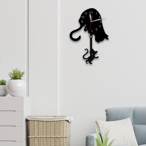 Wall clock - wall, and